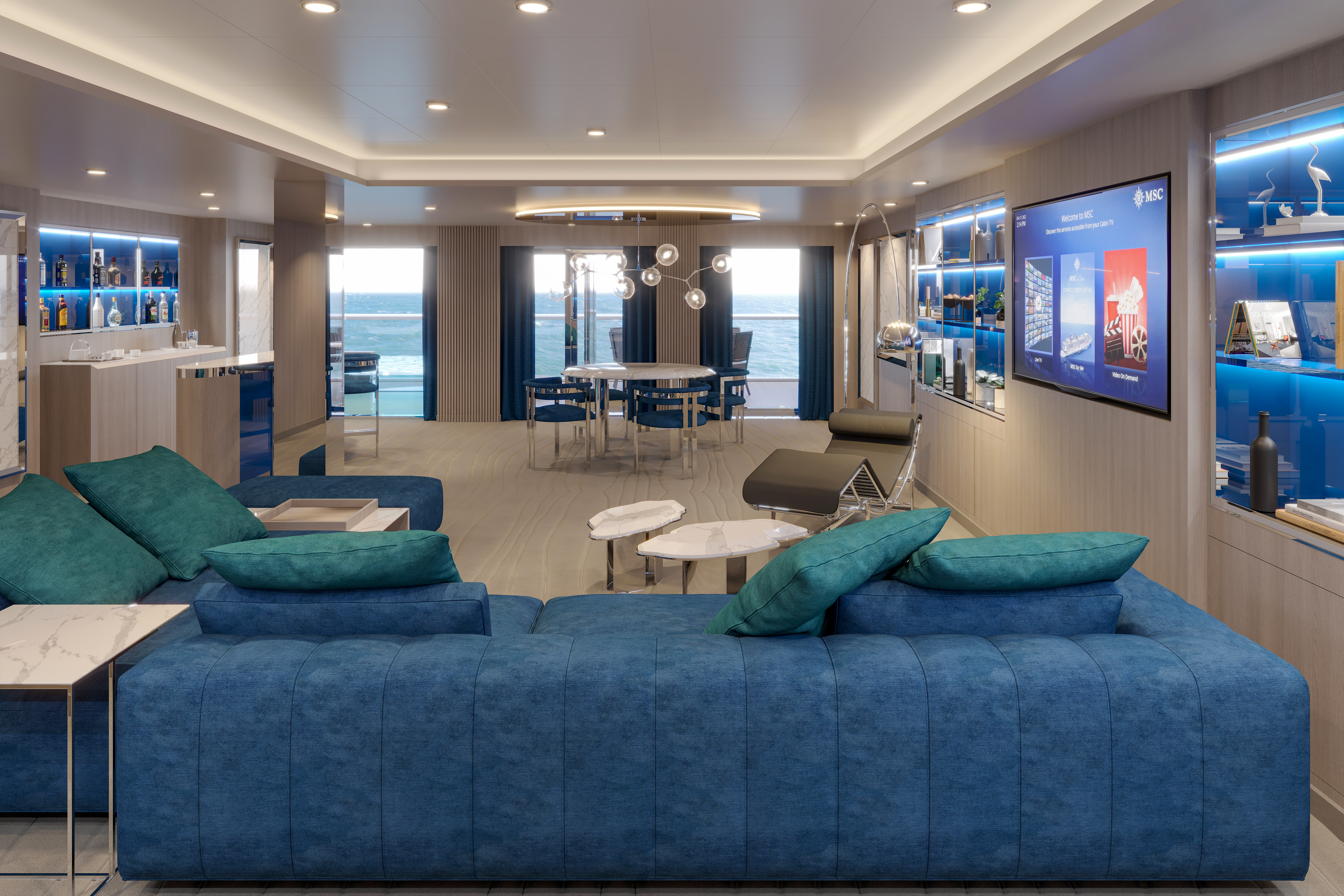 Yacht Club Suite: Ergonomic Sanctuary